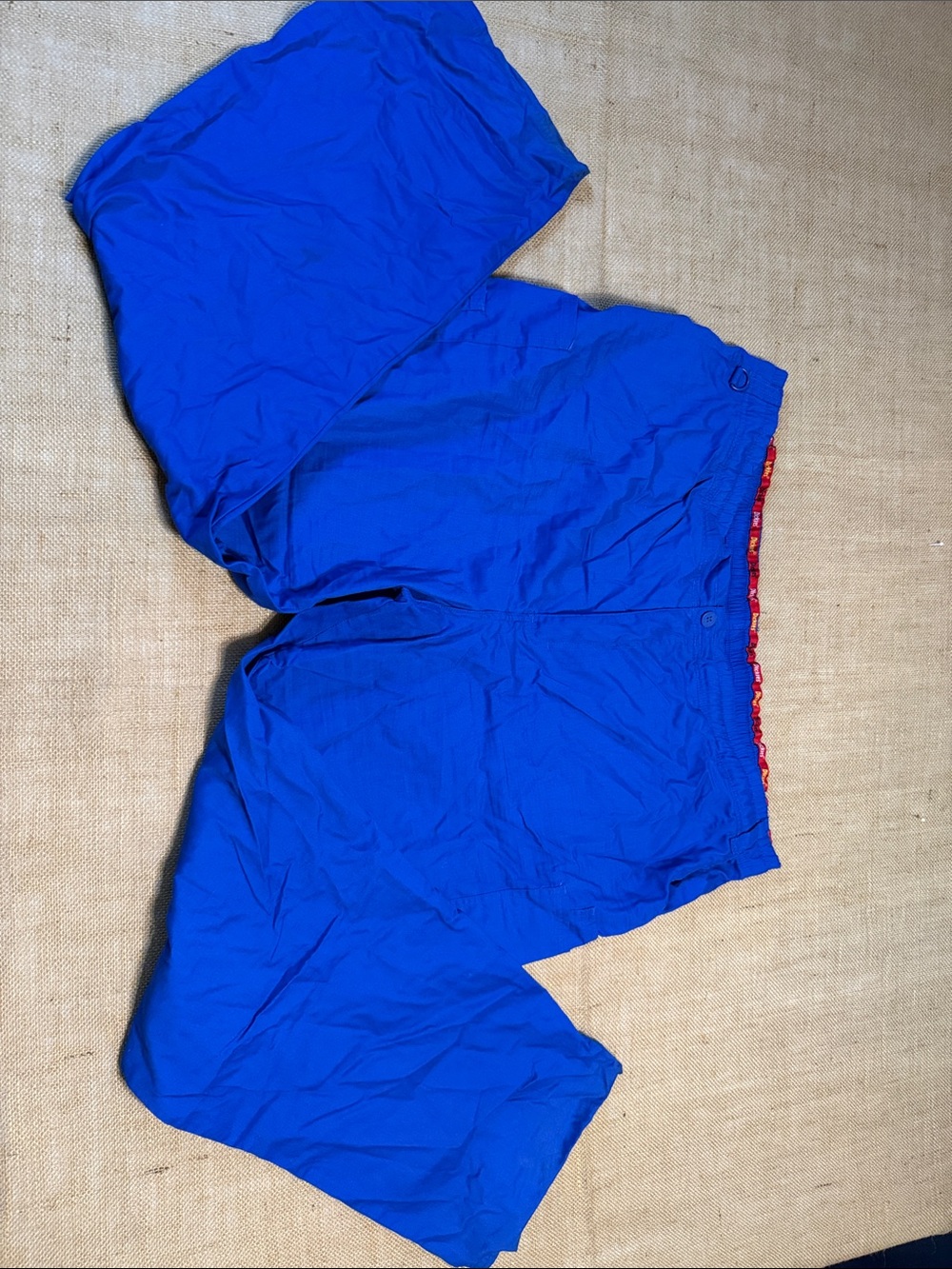 Dickies Royal Blue Elastic Waist scrub pants